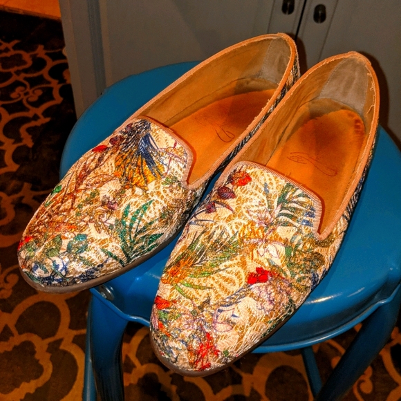 Aerosoles slip on brocade loafer - Picture 1 of 3